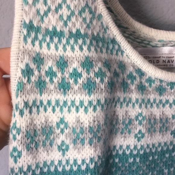 Vintage Old Navy Sleeveless Rabbit Hair Blend long knit sweater top size small - Picture 3 of 6